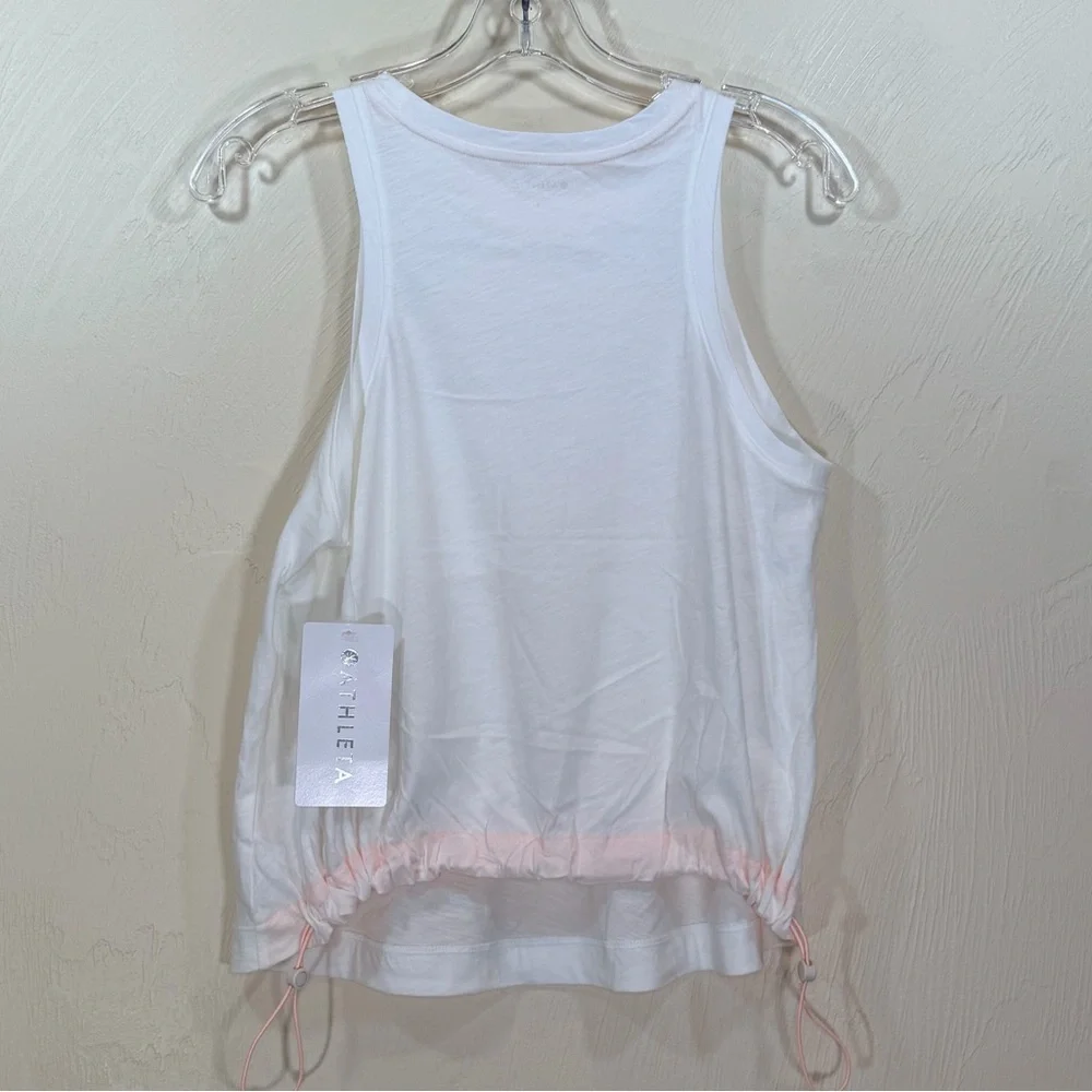 Athleta Organic Daily Bungee White Tank Top - Picture 10 of 12